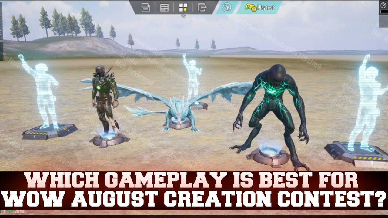 Which Gameplay is Best For WOW August Creation Contest | August Creation Contest | AUGUST CONTEST |