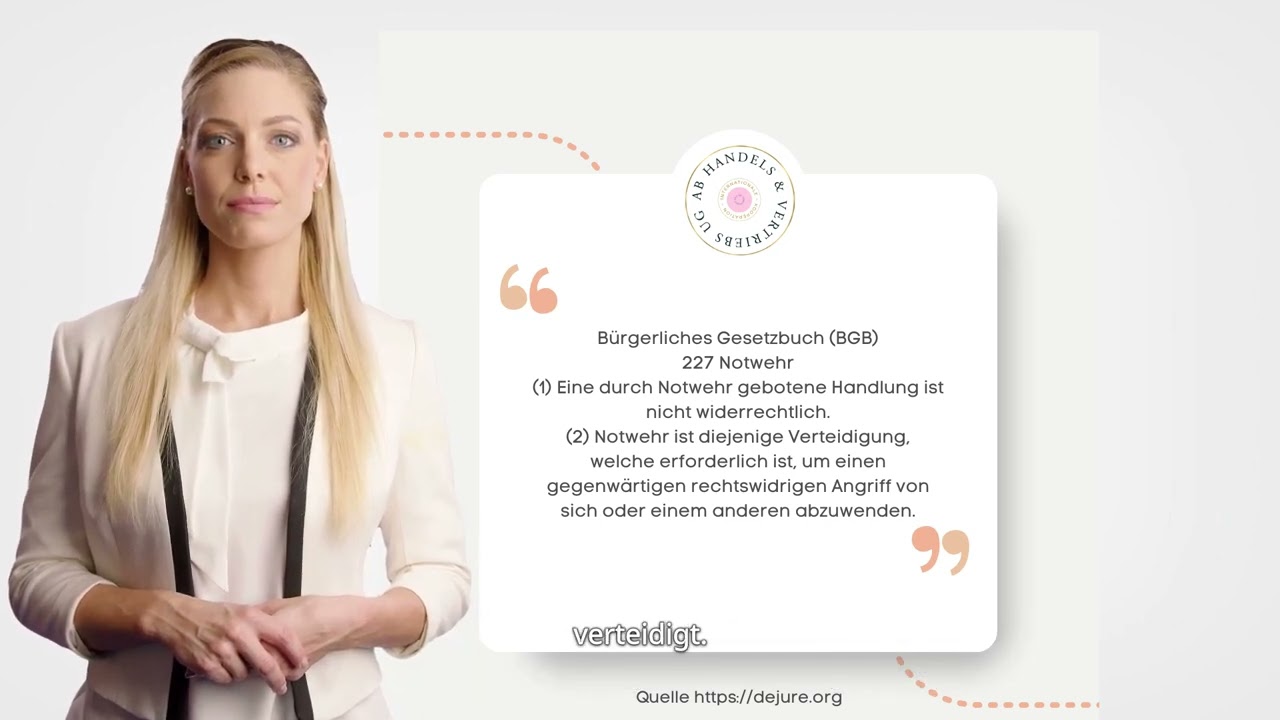 &sect;227 BGB Notwehr Nothilfe