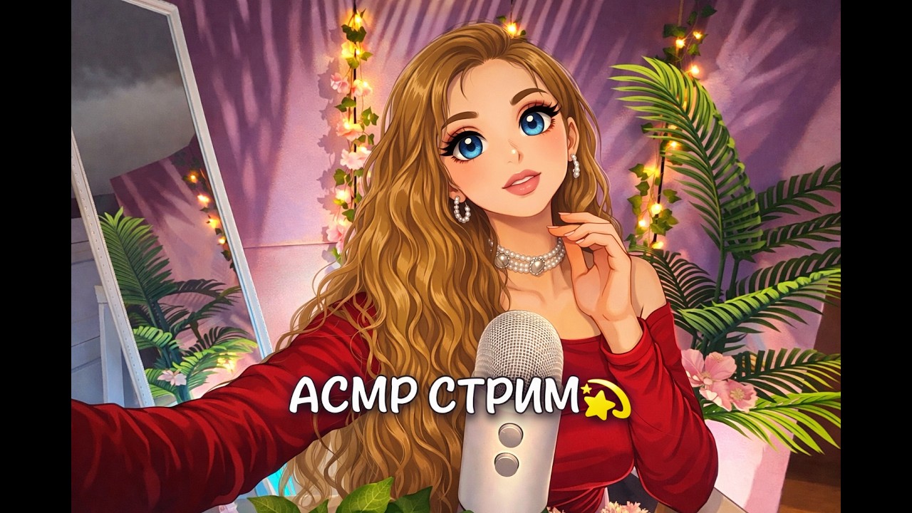 Релакс стрим | АСМР и Общение | ASMR Live  #асмр #asmr #live