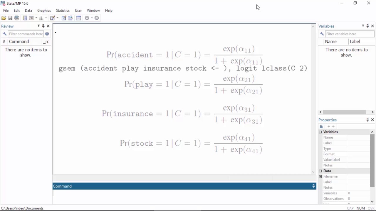 Новое в Stata 15: анализ латентных классов (LCA)