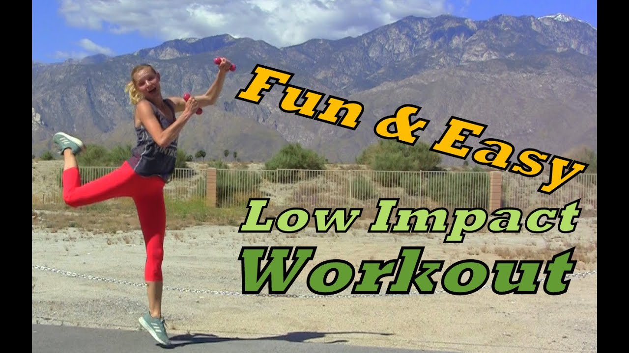 Low Impact Workout for Weight-loss ★ Use Light weights, easy exercises. Fitappy