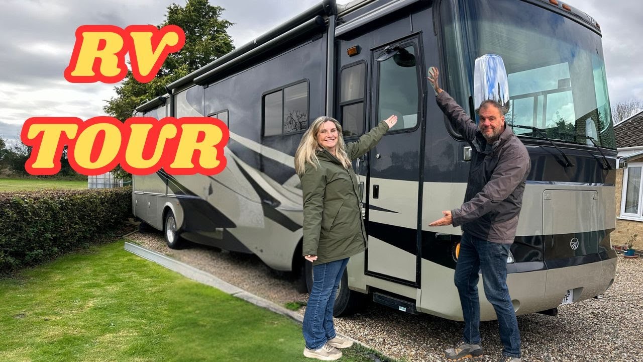 American RV Tour UK: Full Time Motorhome Living Inside Look