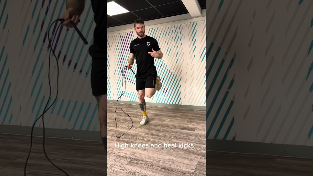 Goalkeepers skipping basics