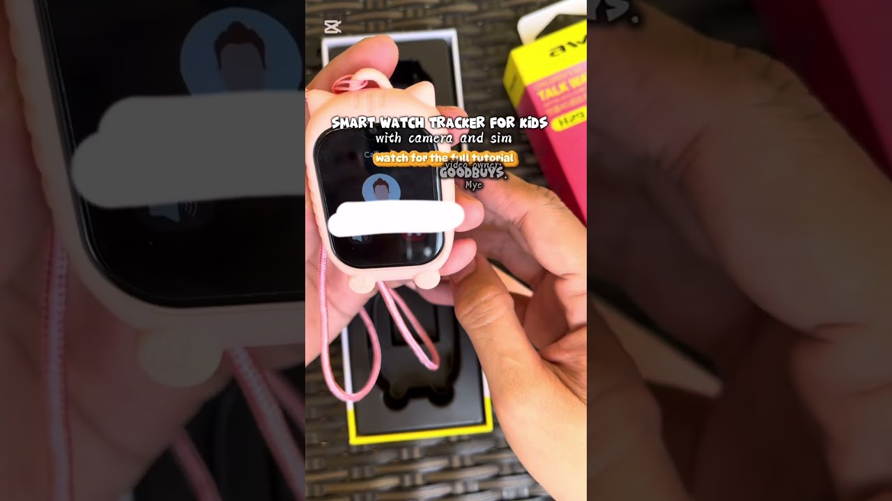 Unboxing Awei H29 Smartwatch tracker for kids.