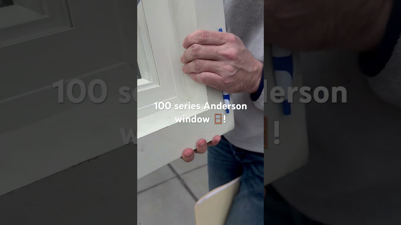 100 series Anderson window 🪟! #contractor #construction #windows #buildingcontractor