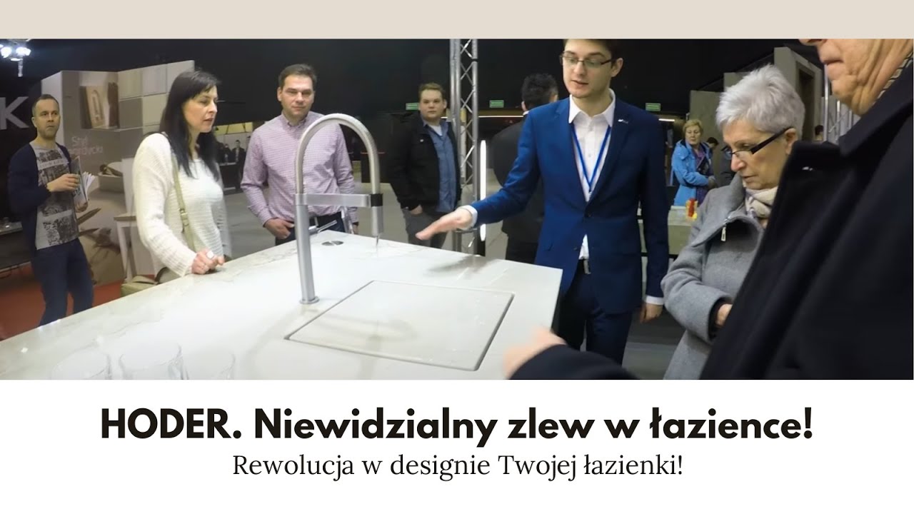 Przekonaj się, dlaczego niewidoczny zlew by HODER zaskoczył wszystkich na Targach Warsaw Home!
