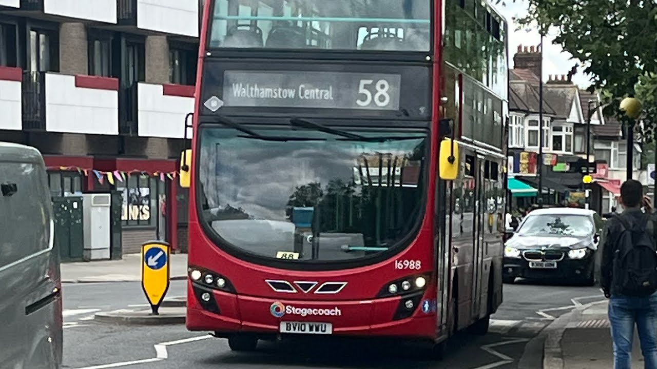 FRV - Stagecoach London Volvo B9TL Gemini 2 - BV10 WWU 16988 - 58 East Ham - Walthamstow Central