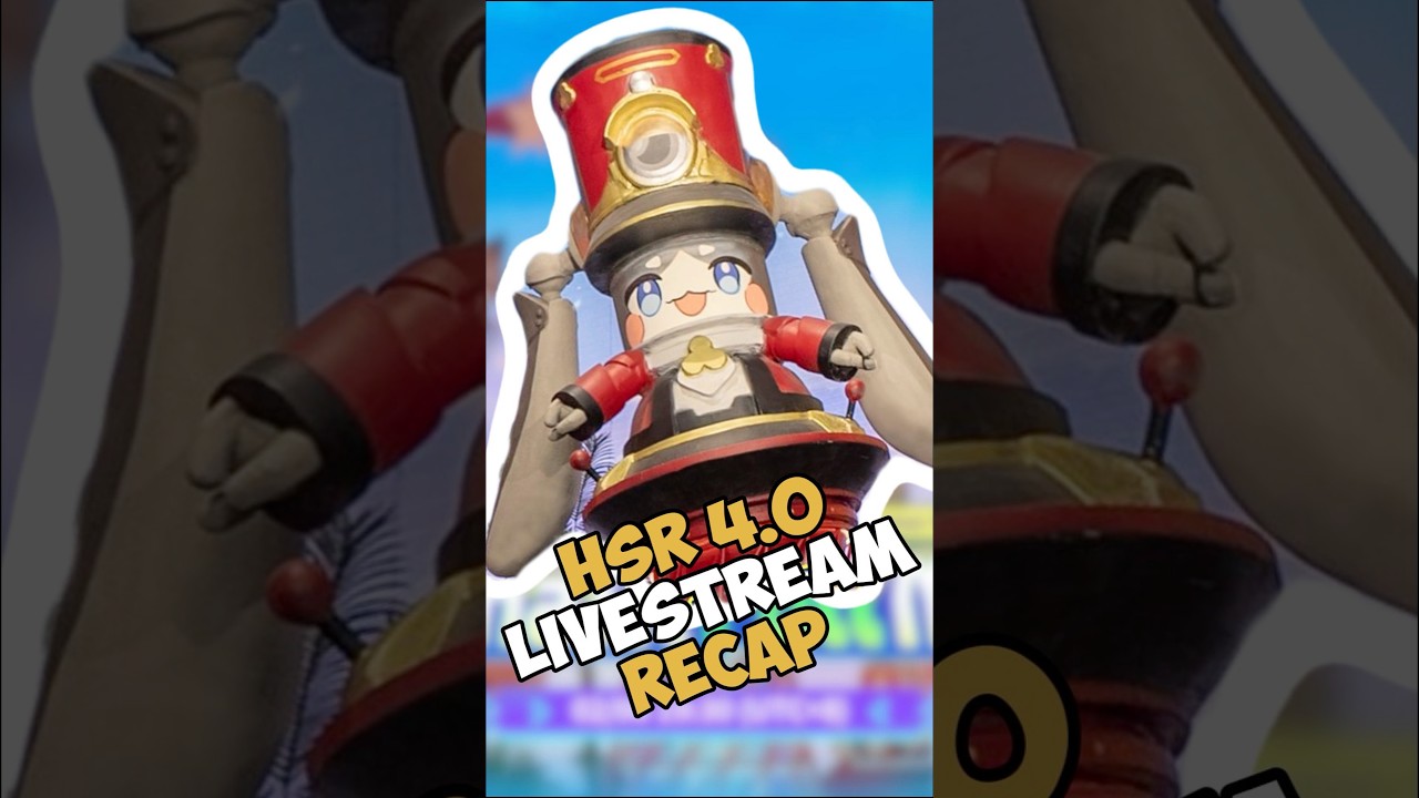 HSR 4.0 livestream recap!#honkaistarrail #sparxie #yaoguang #hsr