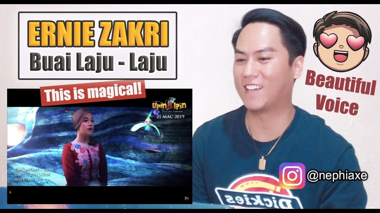[SINGER REACTS] Buai Laju-Laju - Ernie Zakri (Official MV)