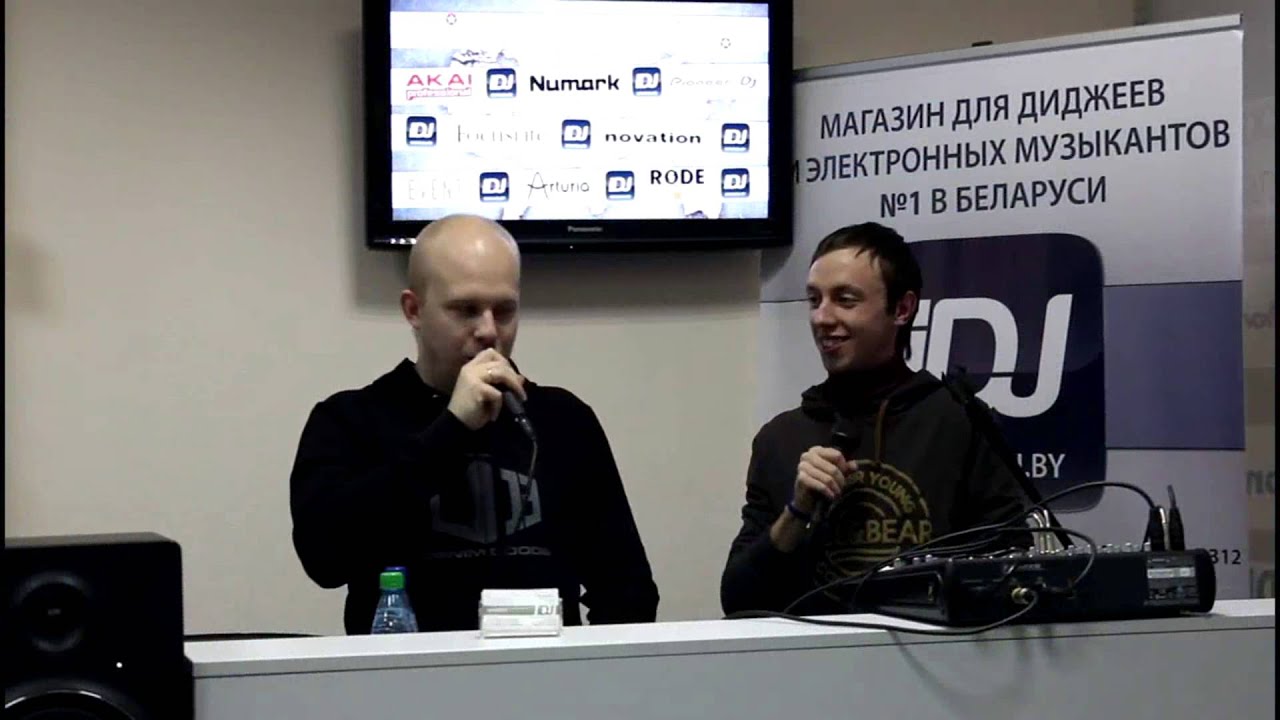 Alexander Popov & Andrew Rayel - Master-klass on Trancefusion 08/12/12/Minsk
