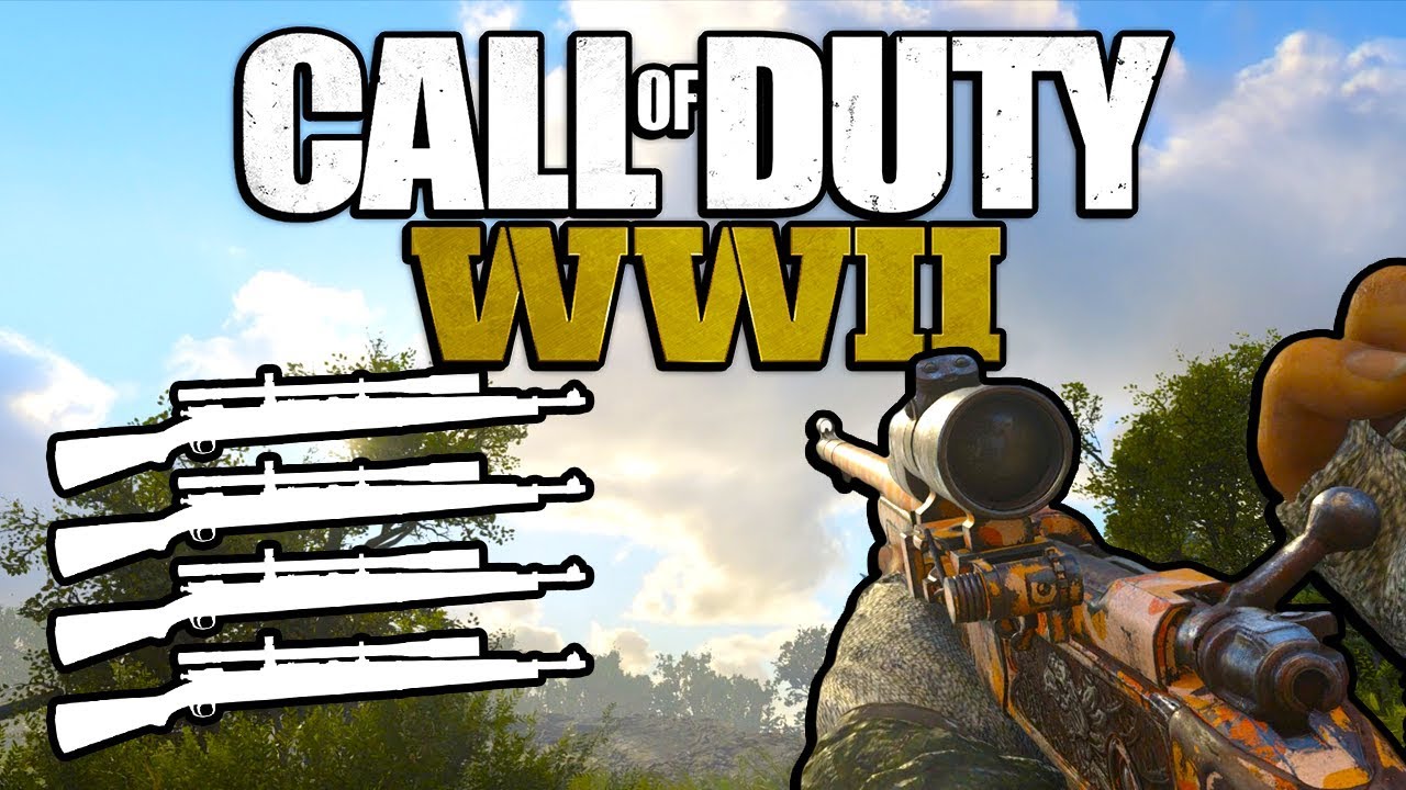 Quad Feed with Every Gun! (Call of Duty WW2)