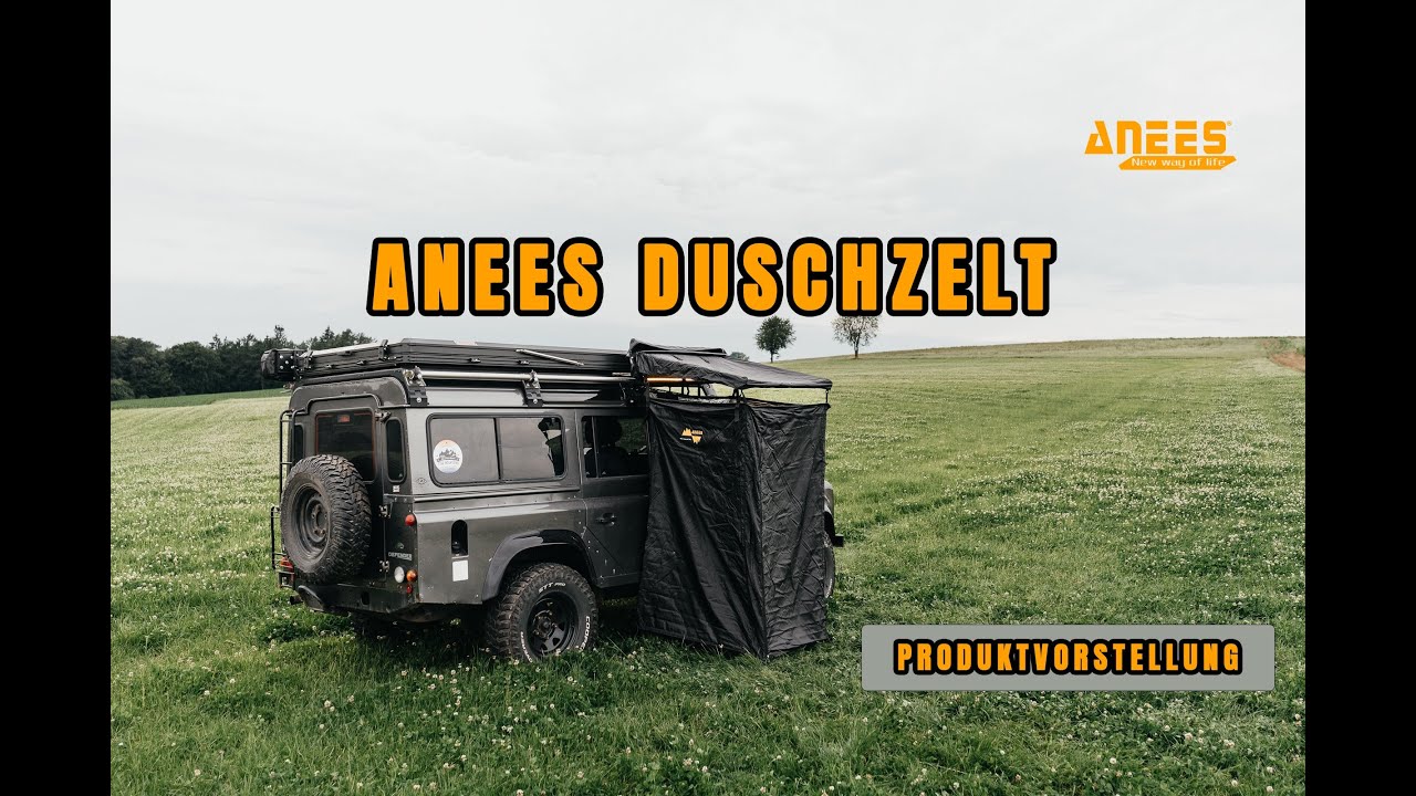ANEES Duschzelt - Produktvorstellung