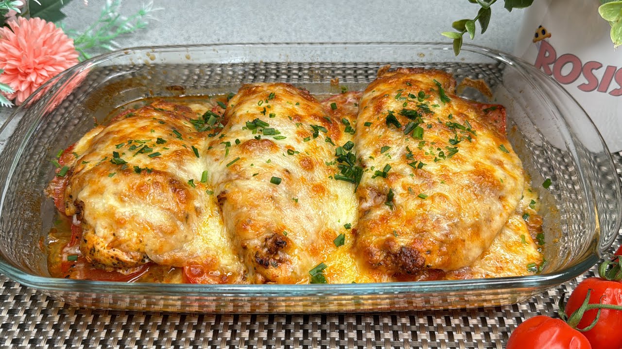 VOCÊ VAI SE SURPREENDER COM ESTA RECEITA | PEITO DE FRANGO NO FORNO SUCULENTO!