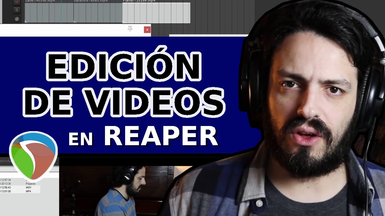 Cómo editar videos en REAPER