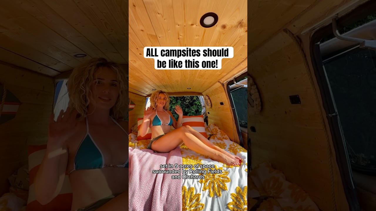STUNNING campsite in the REAL Devon&hellip; 🏕️ #vanlife #travelvlog #travel