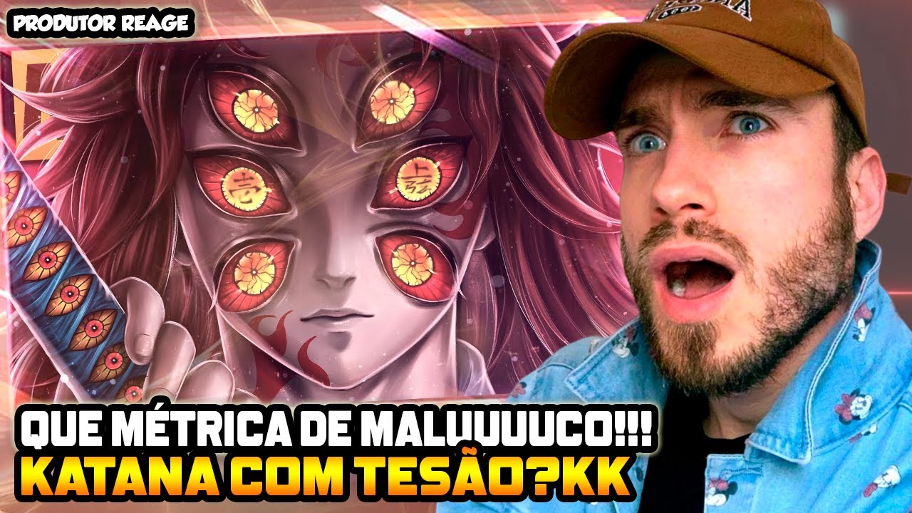 Tipo Kokushibo 🌙 (Demon Slayer) Prod. Sidney | MHRAP (REACT, análise)