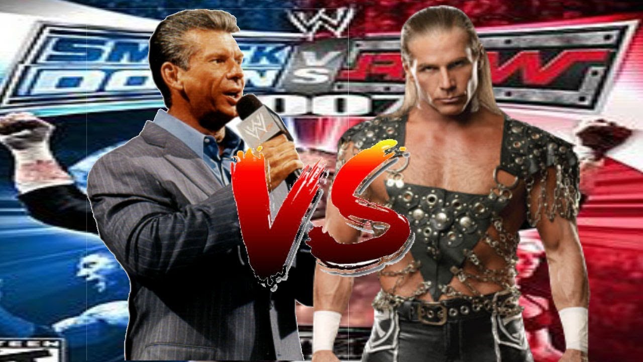 WWE Smackdown vs Raw 2007 Vince Mcmahon CAW vs Shawn Michaels