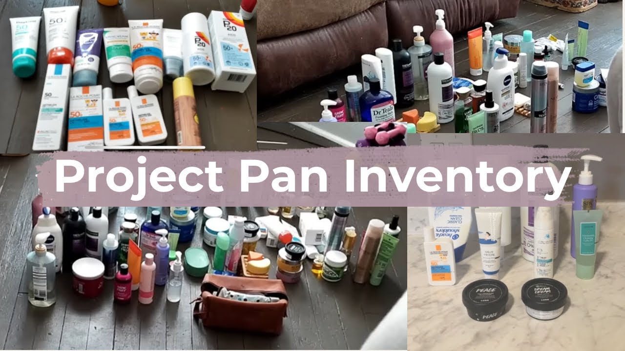 ✨ Project Pan 2025 Inventory | Full Makeup & Skincare Collection Check-In