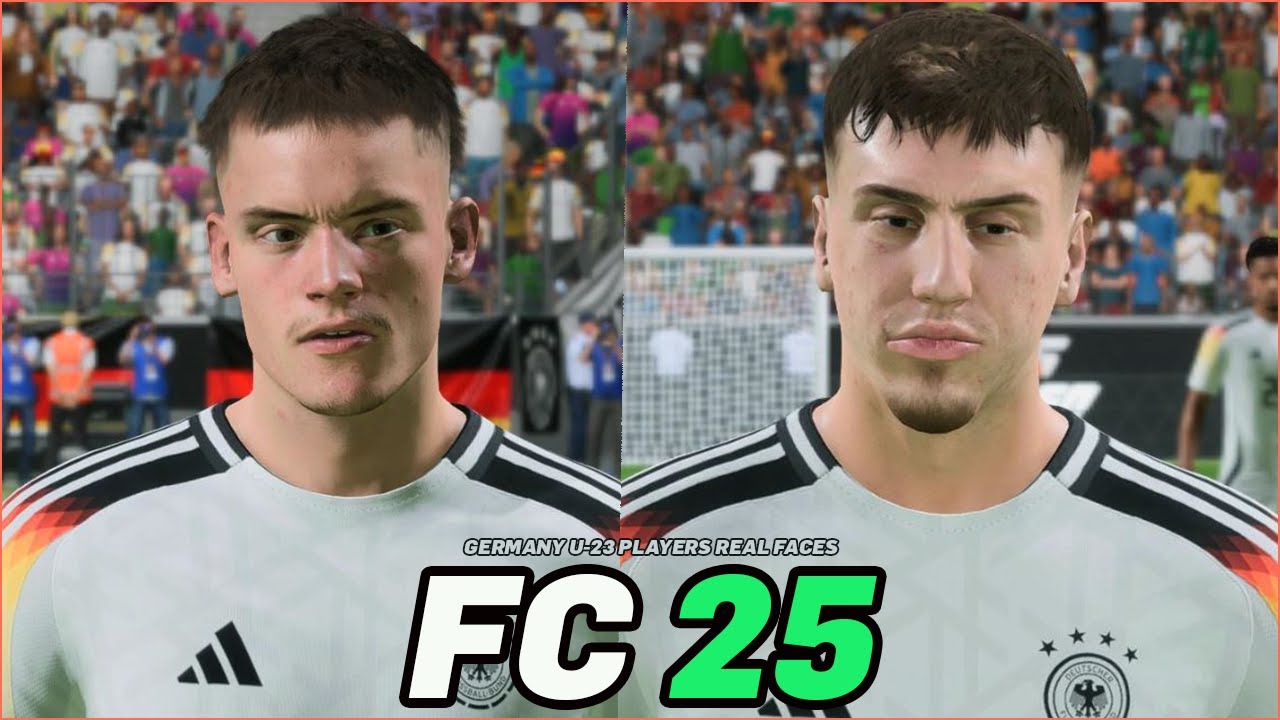 FC 25 | All Germany U-23 Players with Real Faces