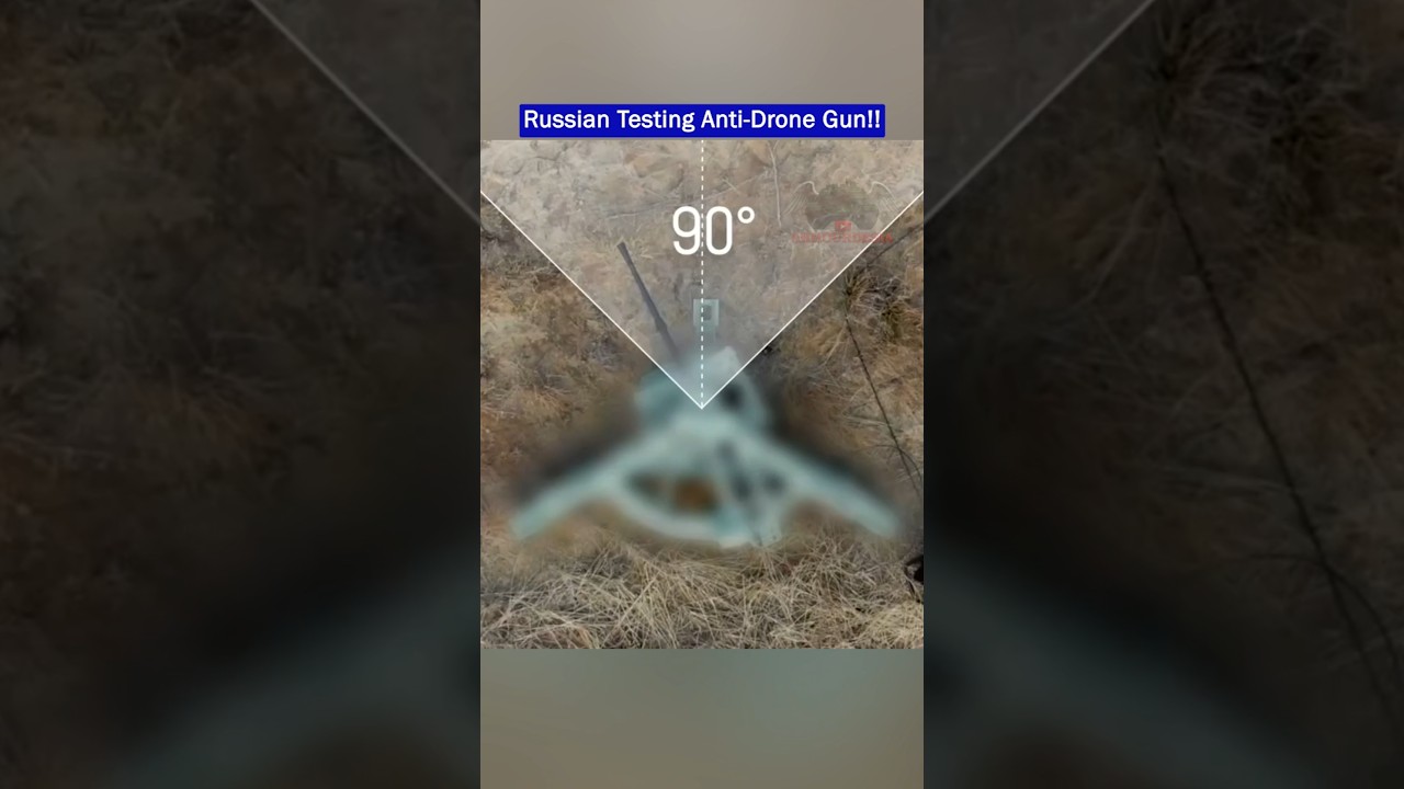 New Russian AI Gun That Shoots Down FPV Drones Automatically!