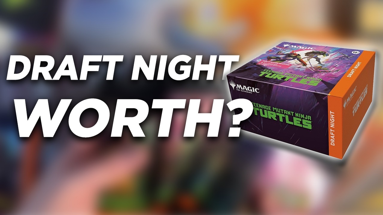 What is in a Teenage Mutant Ninja Turtles Draft Night Box ? MTG Box Opening