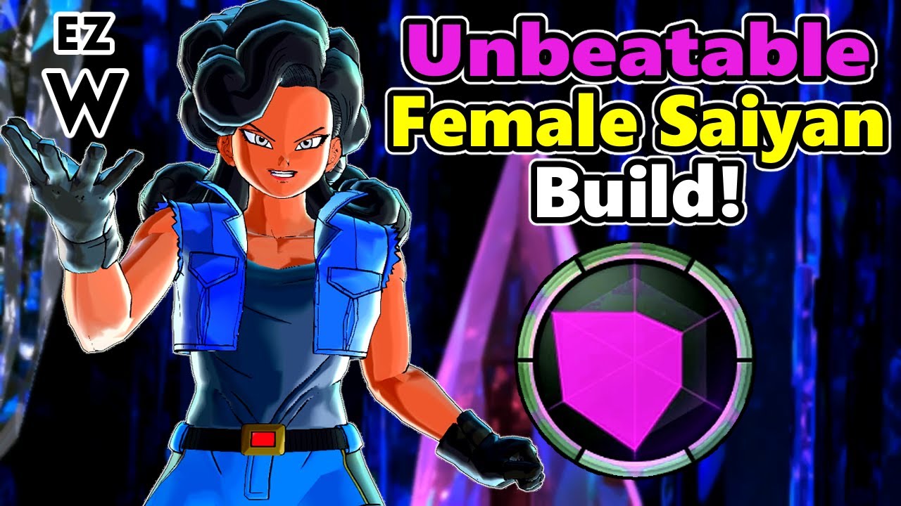This New BROKEN Female Saiyan Build Guarantees You Win Every Match!