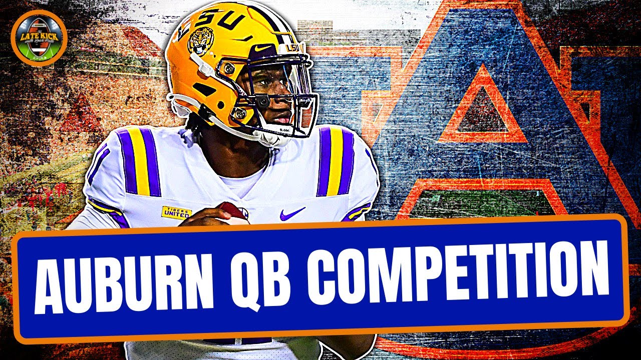 Auburn's New QB Battle: Bo Nix vs TJ Finley (Late Kick Cut)