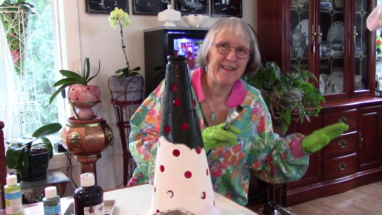 Traffic cone to Orchid Pot  Part I     While we visit