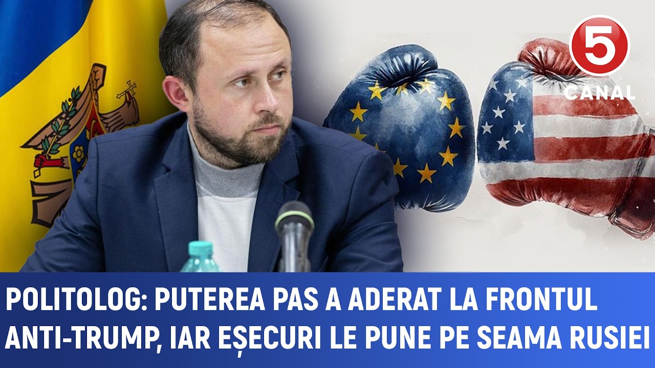 Politolog: Puterea PAS a aderat la frontul anti-trump, iar eșecuri le pune pe seama Rusiei