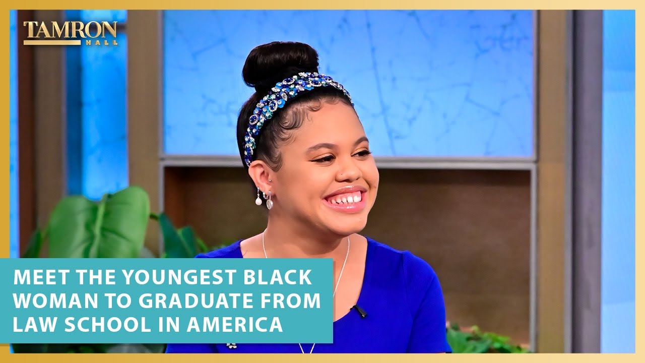 At 19, She’s the Youngest Black Woman to Graduate from Law School in America