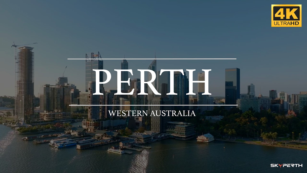 Chill Lofi Mix Beats with Scenic Perth Visuals | 4K Ultra HD