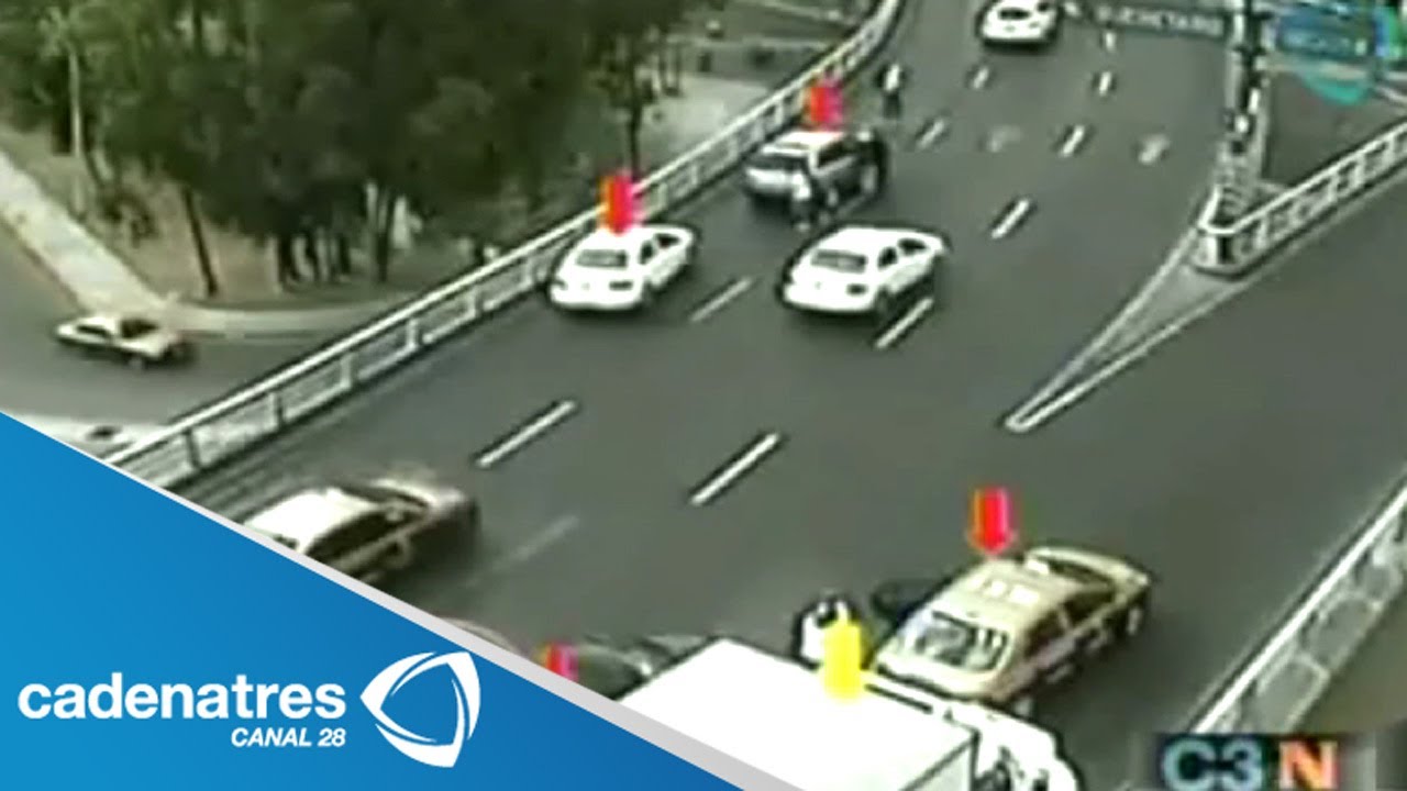 PGJDF detiene a banda por asalto a transportistas en el aeropuerto capitalino