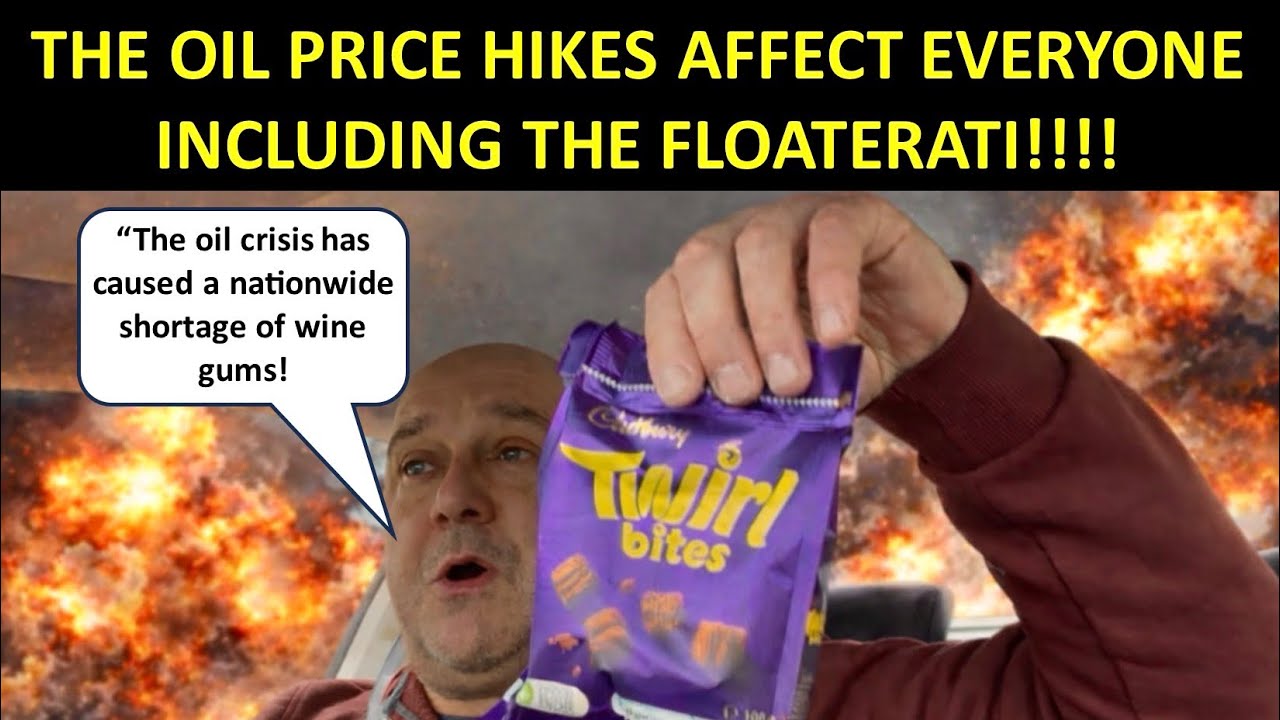 OIL PRICES RISING IS BAD NEWS FOR EVERYONE INCLUDING THE FLOATERATI - I BLAME ED MILLIPEDE!! 