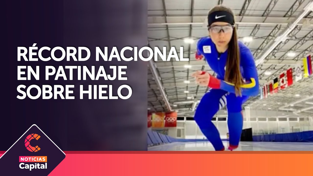 Laura Gómez: récord nacional en patinaje sobre hielo