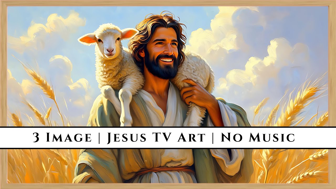 Jesus 4K Frame TV Art | Looping Christian Screensaver Wallpaper | Jesus Paintings | No Music