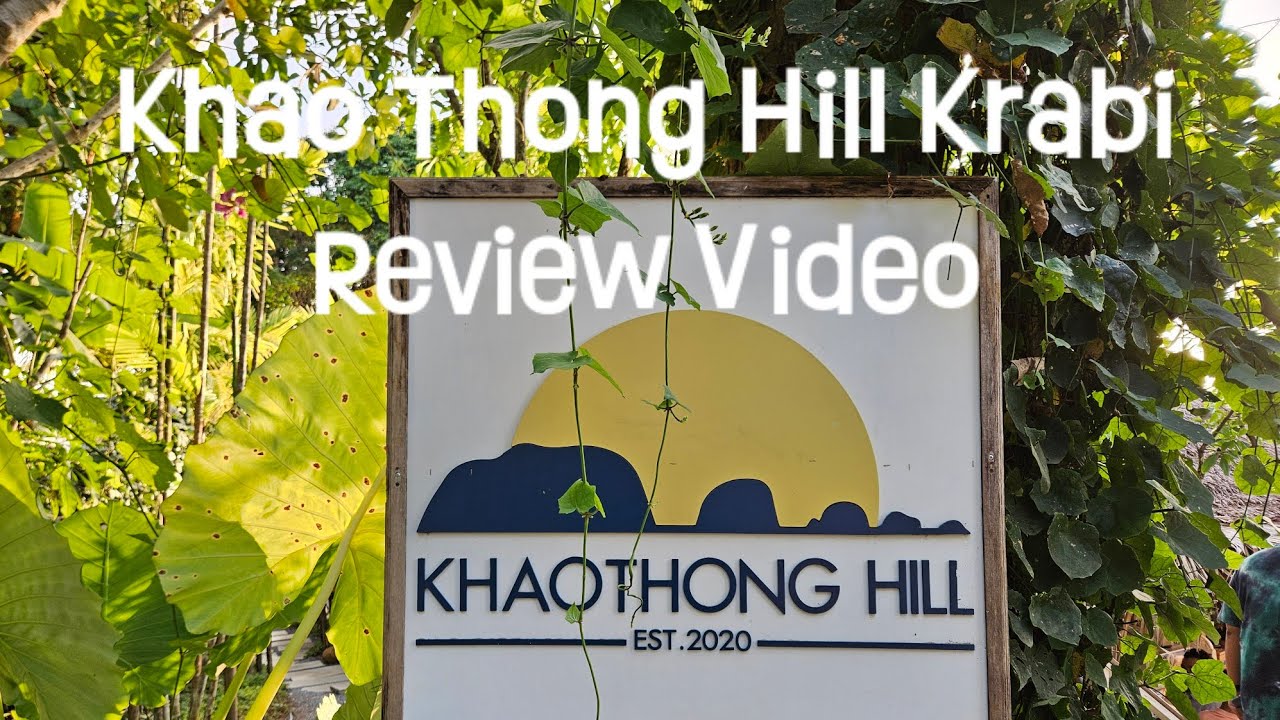 Krabi - Khao Thong Hill - captivating views at the hilltop #krabi #thailandtravelvlog #hilltop