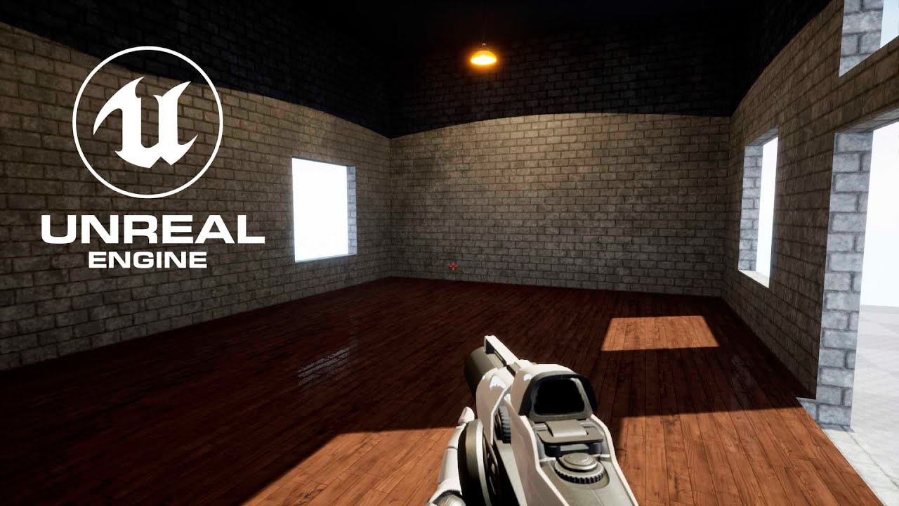 [Урок 4.5.3] Настройки BSP геометрии Материал Освещение - Modes Geometry Editing | @UnrealEngine