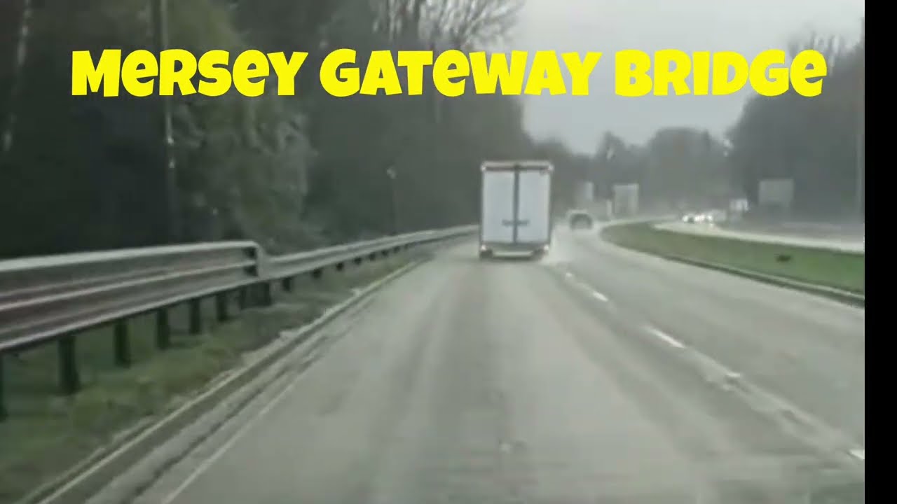 Mersey Gateway Bridge Crossing to M56 and North Wales.