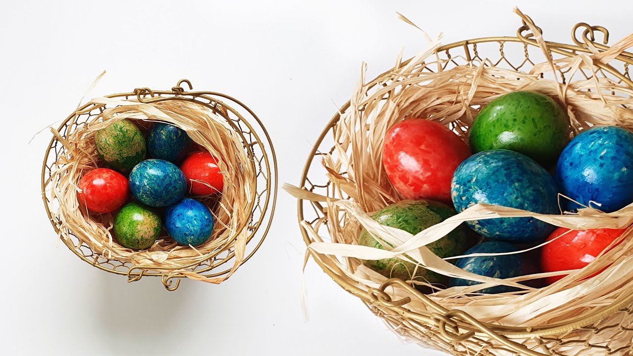 DIY - How to Dye Easter Eggs With Rice