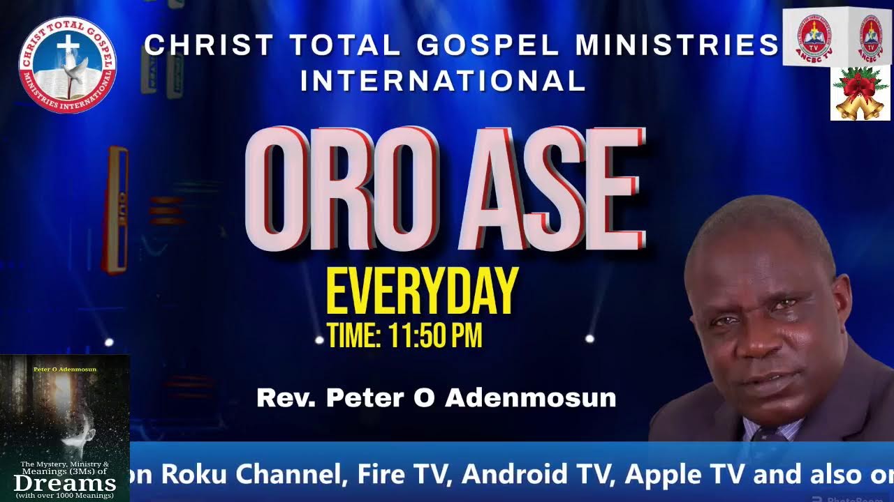 Alufa Ajihinrere Peter Olufela Adenmosun|| Oro Ase Ibere Ojo lati Enu Olodumare|| February 9th, 2026