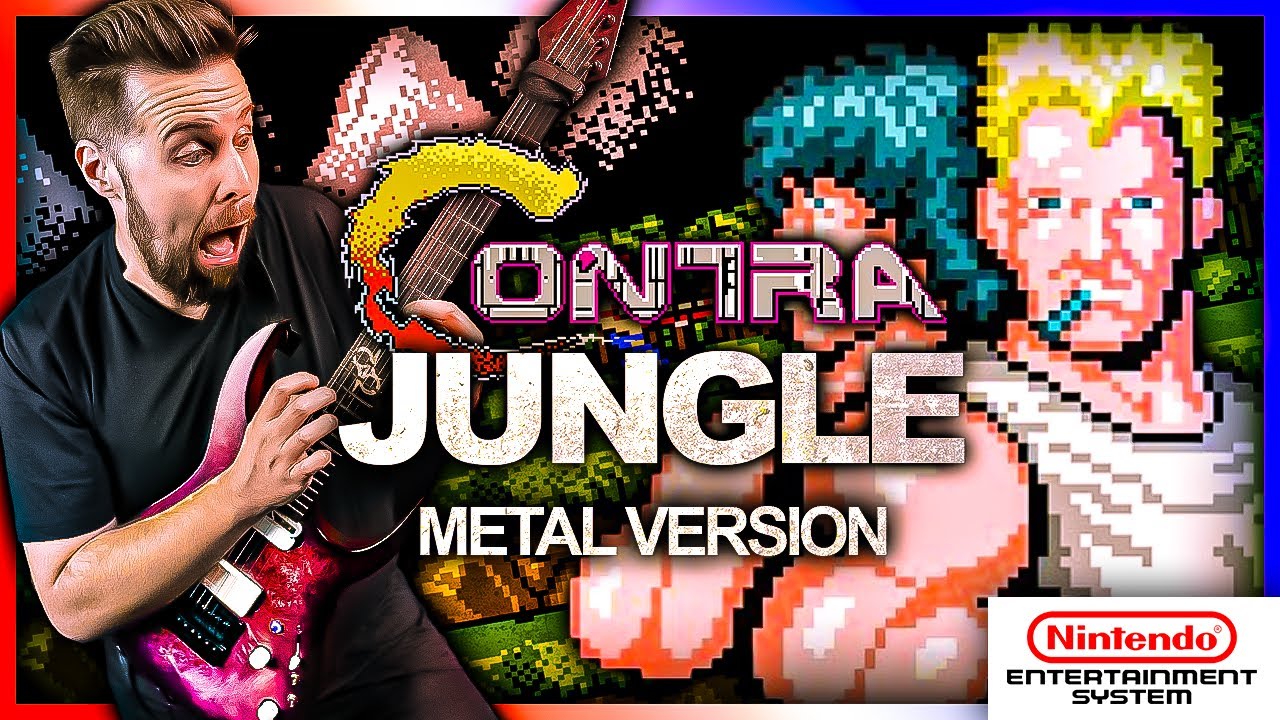 Contra - Jungle (Stage 1) - goes harder 🎵 Metal Version