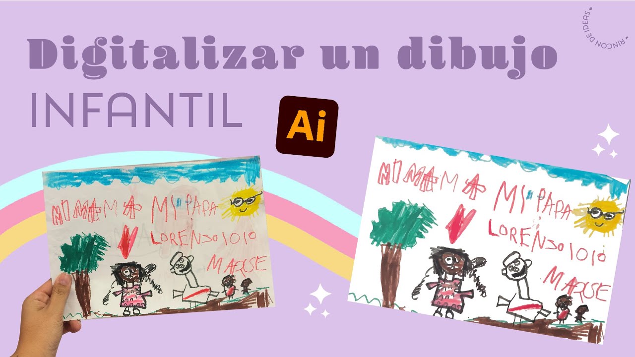 Como convertir dibujos de lápiz y papel en una imagen digital SIN escaner en illustrator