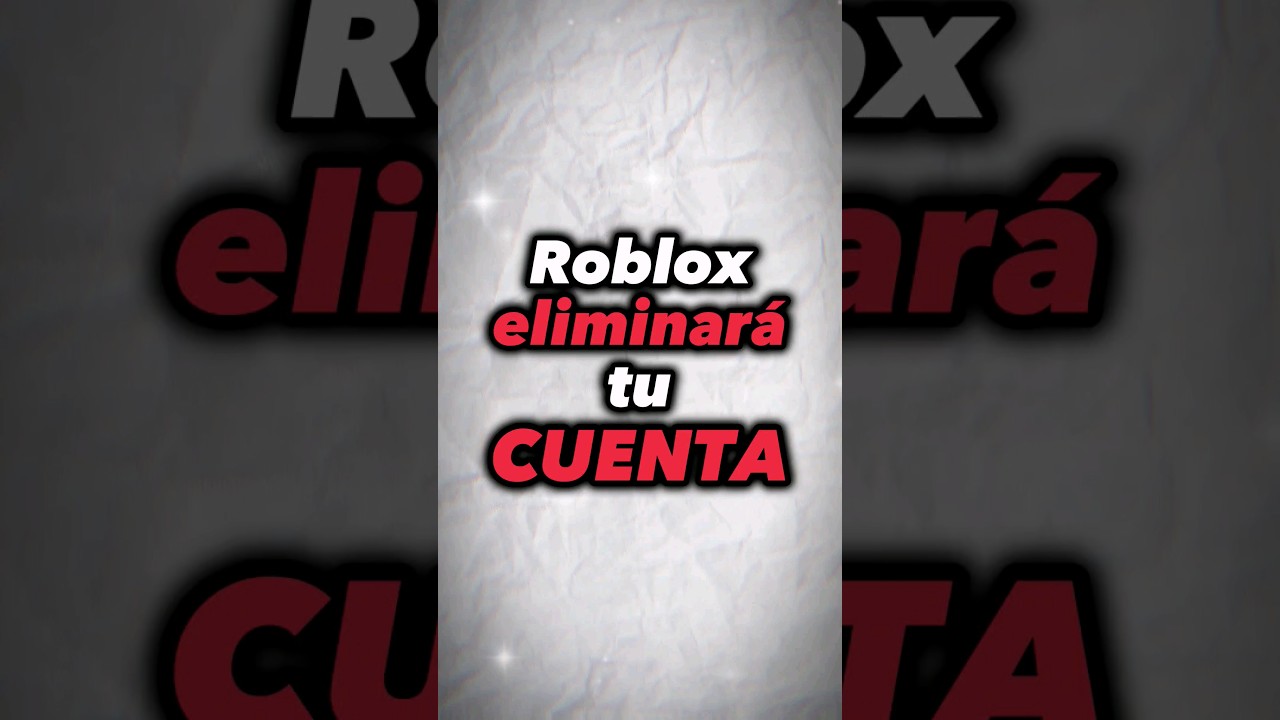 CUENTAS EN PELIGRO ⚠️ ROBLOX #roblox #shorts