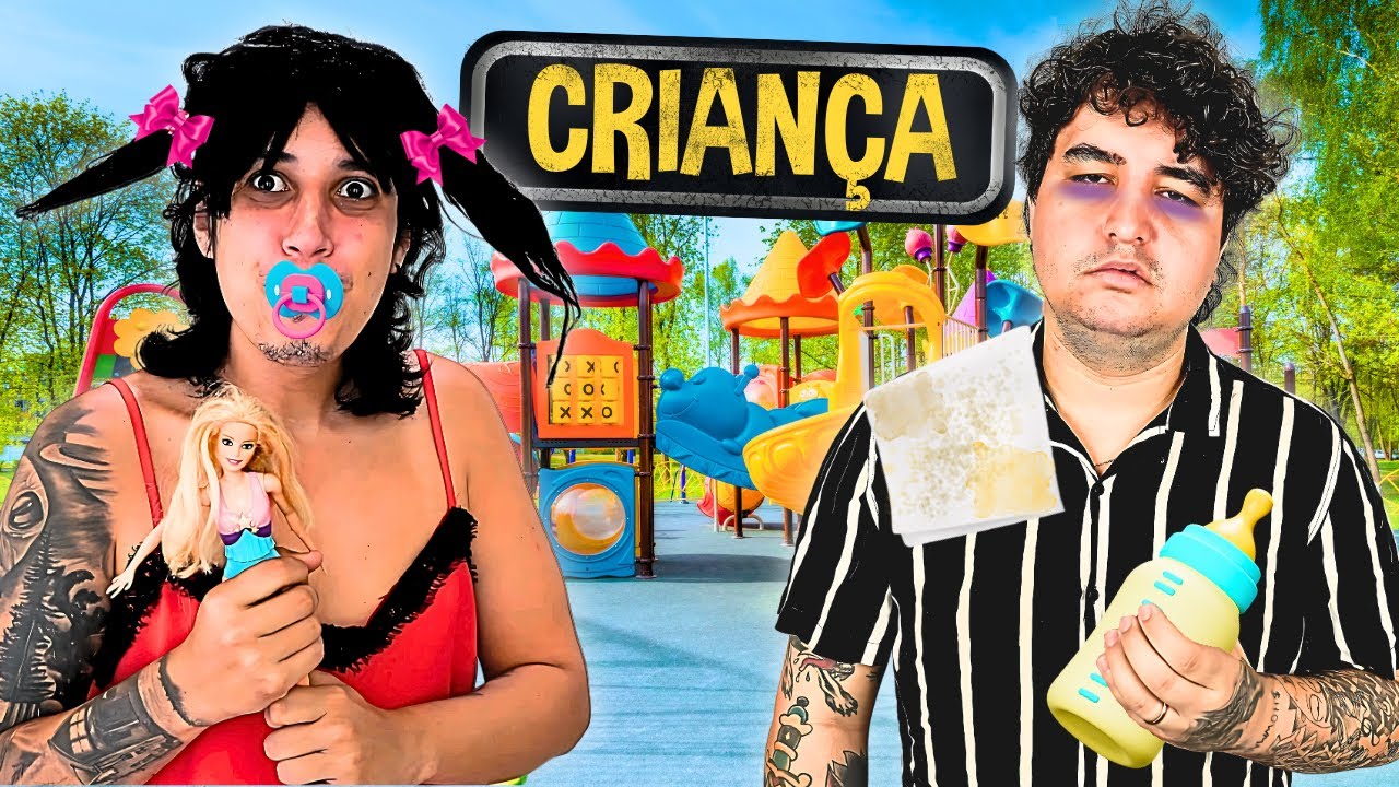 MINHA MÃE VIROU CRIANÇA