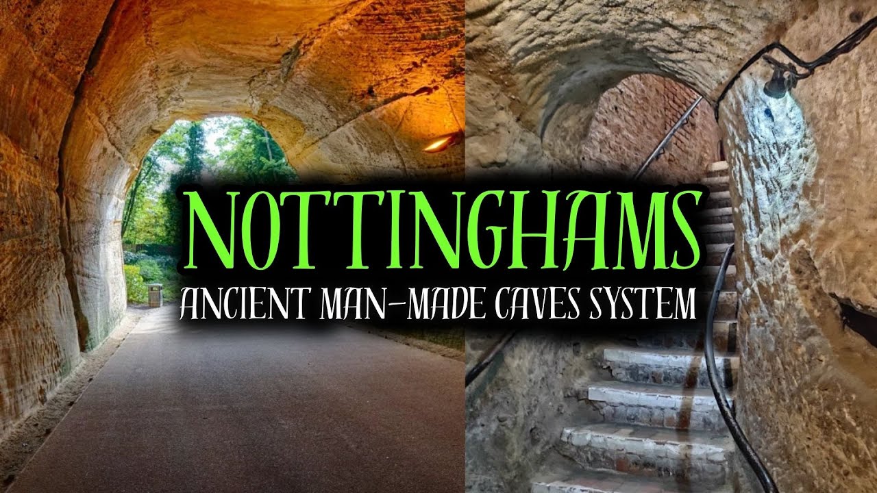 HUNDREDS of MILLENNIUM-OLD-ANCIENT Bunkers' DEEP under The City of Nottingham in England! WHY?