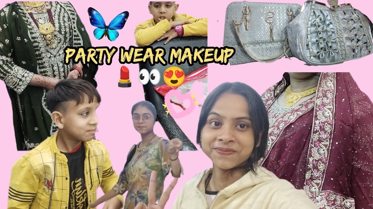 Party wear makeup 💄👀😍(#laibavlogs #viralvedio #trending #viralvedios