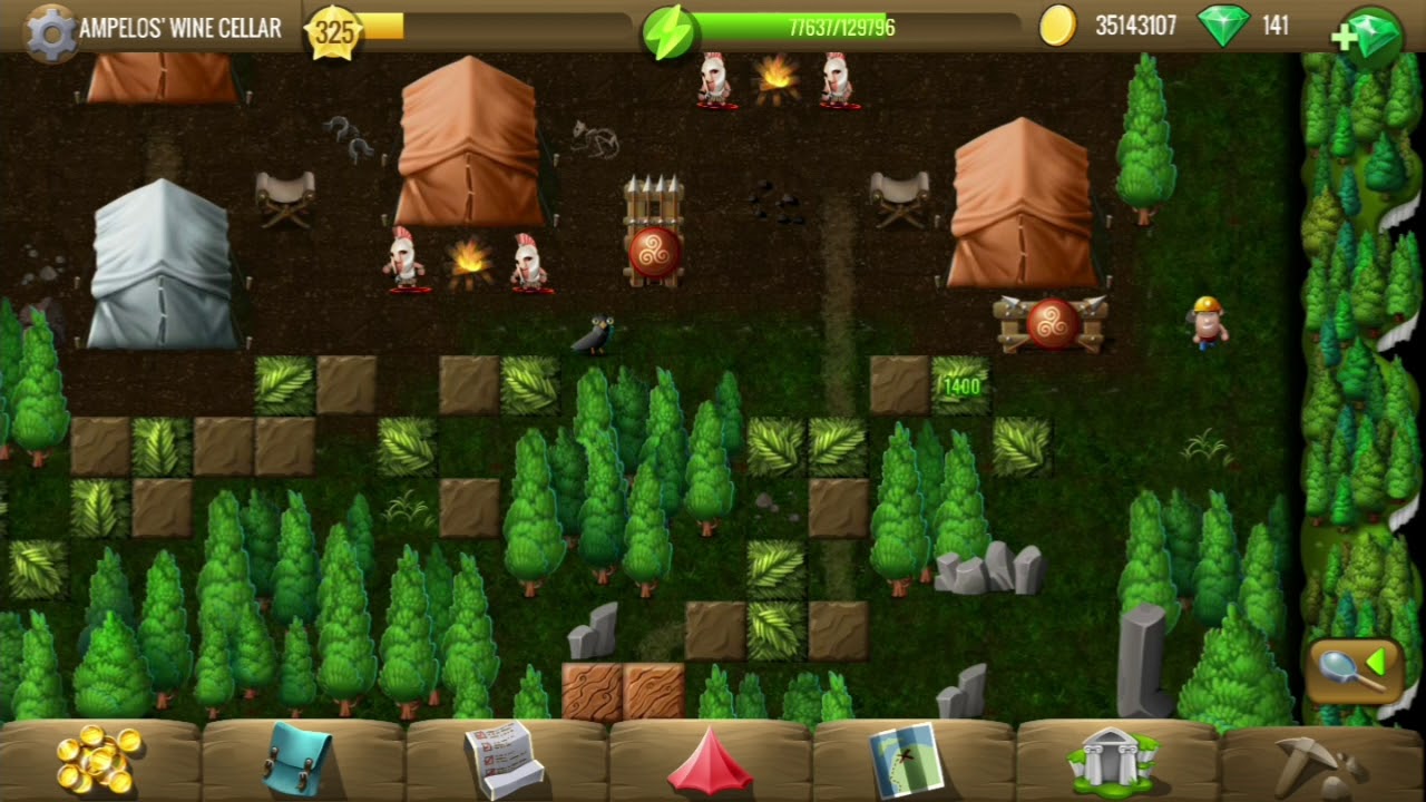 Ampelos' Wine Cellar - #6 Dionysus - Diggy's Adventure