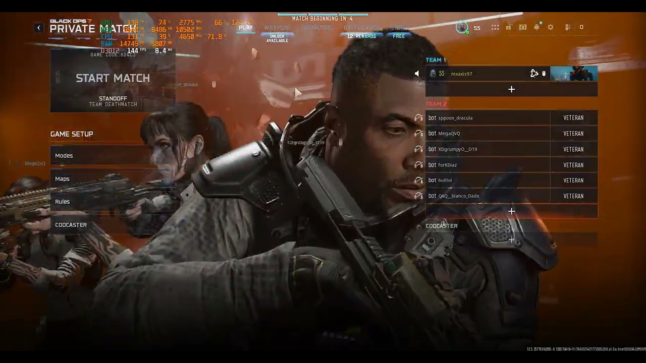 black ops 7 one vs six team death match
