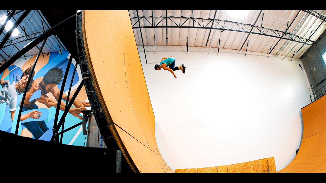 Aggressive Inline Vert Ramp Skating at LVCC | Lost Within | Marco De Santi