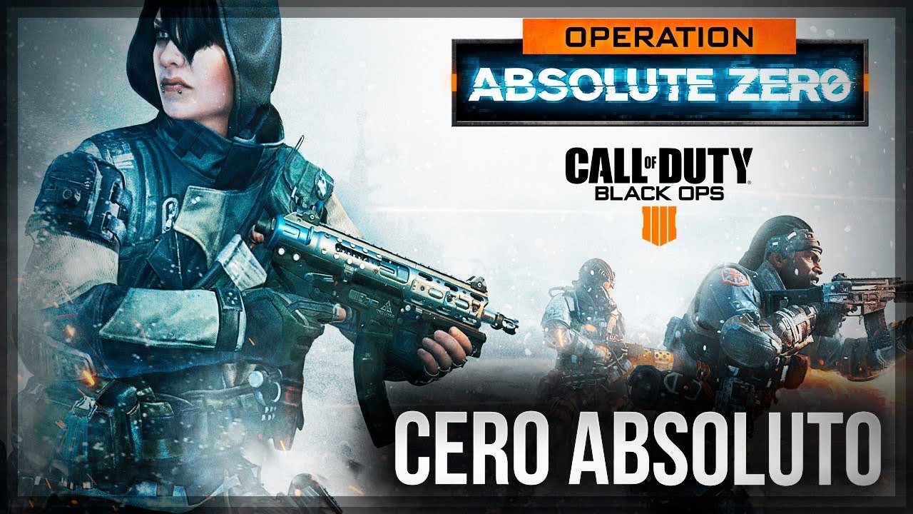 OPERACIÓN CERO ABSOLUTO BLACK OPS 4 | Se viene GRAN ACTUALIZACIÓN para el Black Ops 4